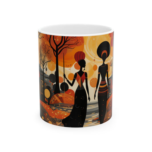 Ceramic Mug 11oz - Izintombi Design