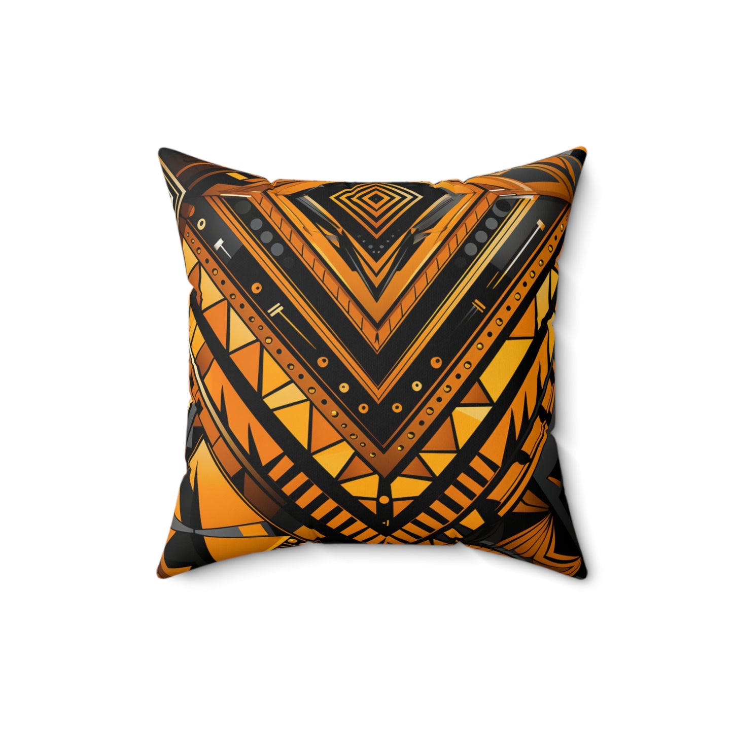 Spun Polyester Square Pillow - Luz, Design - Angola