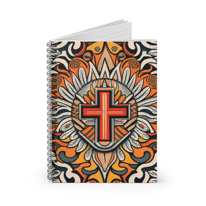 Spiral Notebook Ruled Line - Graça Design