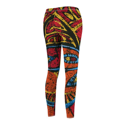 Women's Cut & Sew Casual Leggings - Fruitful Spirit Design