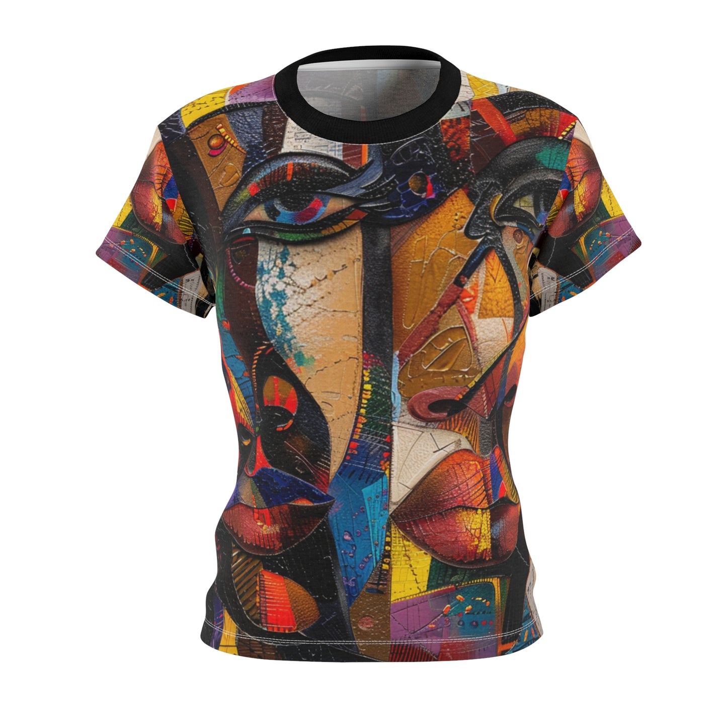 Women's Cut & Sew Tee (AOP) - Love & Confidence Design