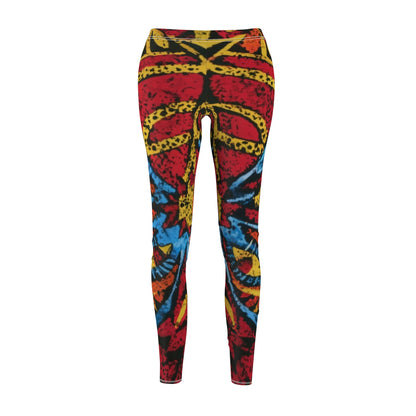 Women's Cut & Sew Casual Leggings - Fruitful Spirit Design