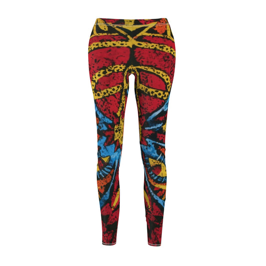 Women's Cut & Sew Casual Leggings - Fruitful Spirit Design