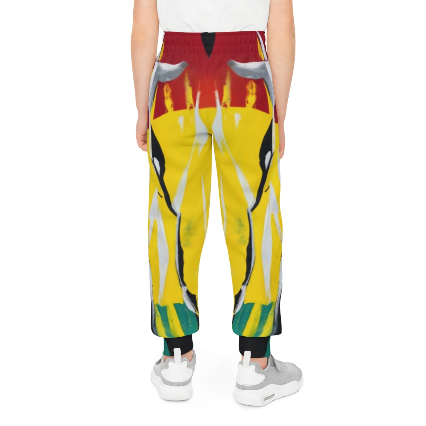 Unisex Youth Joggers - Flame Design