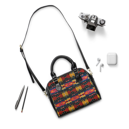 Shoulder Handbag - Heritage Lines Design