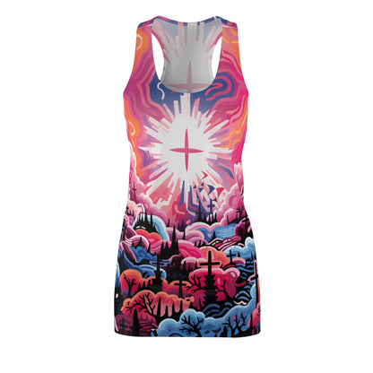 Women's Cut & Sew Racerback Dress (AOP) - Hopeful Design