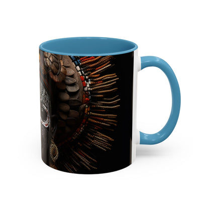 Accent Coffee Mug, 11oz - Crown of Heritage Design