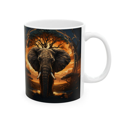 Ceramic Mug 11oz - Queen Mother Design