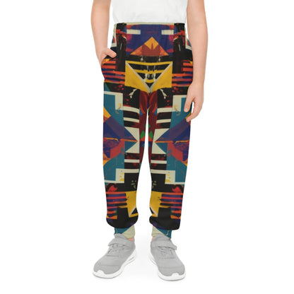 Unisex Youth Joggers - Vivid Patterns Design