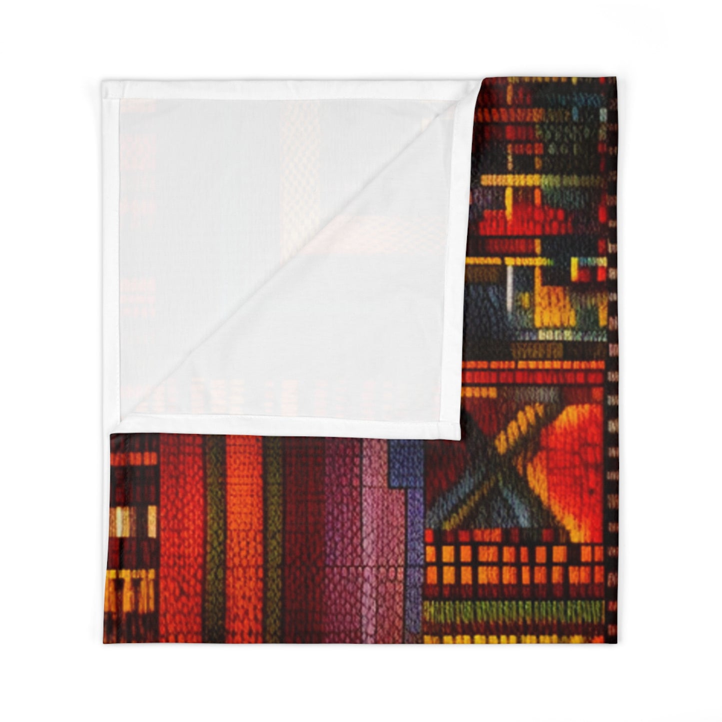 Baby Swaddle Blanket - Kente Grace Design 2