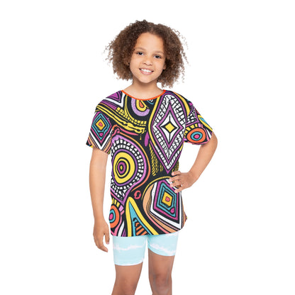 Kids Sports Jersey (AOP) - Jelani Design - Kenya