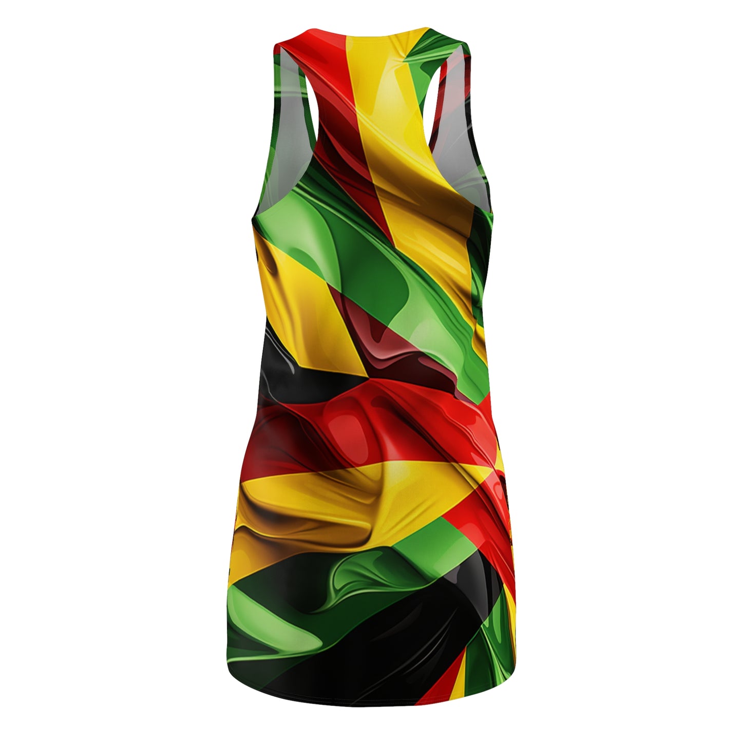 Women's Cut & Sew Racerback Dress (AOP) - Colours Of Zion