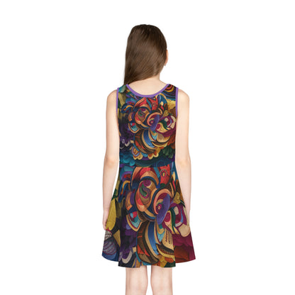 Sleeveless Sundress - "Garden of Grace Design