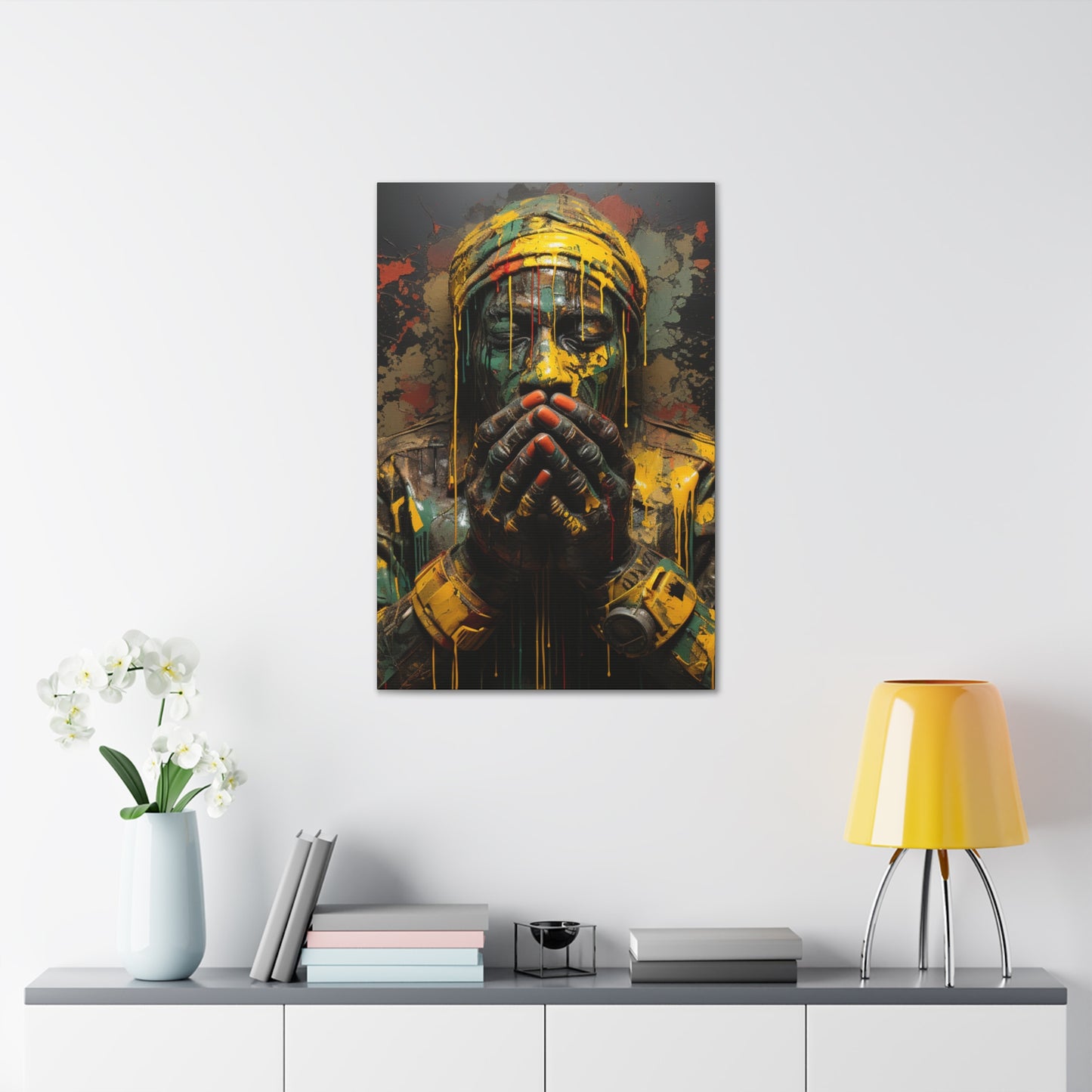 Canvas Gallery Wraps - Praying Warrior Design