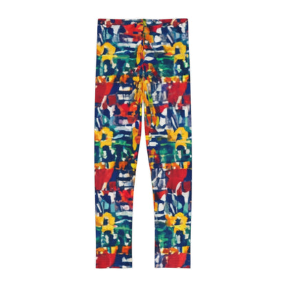 Kids Leggings - Joyful Tapestry Design