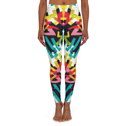 Women's Spandex Leggings - Forgiveness Fountain Design