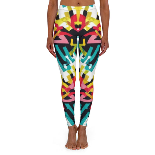 Women's Spandex Leggings - Forgiveness Fountain Design