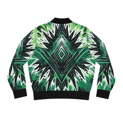 Women's Bomber Jacket - Naija Tye Dye Design