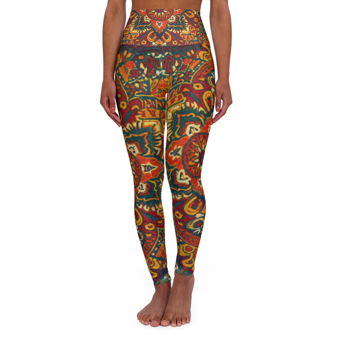 High Waisted Leggings - Path of Faith Design