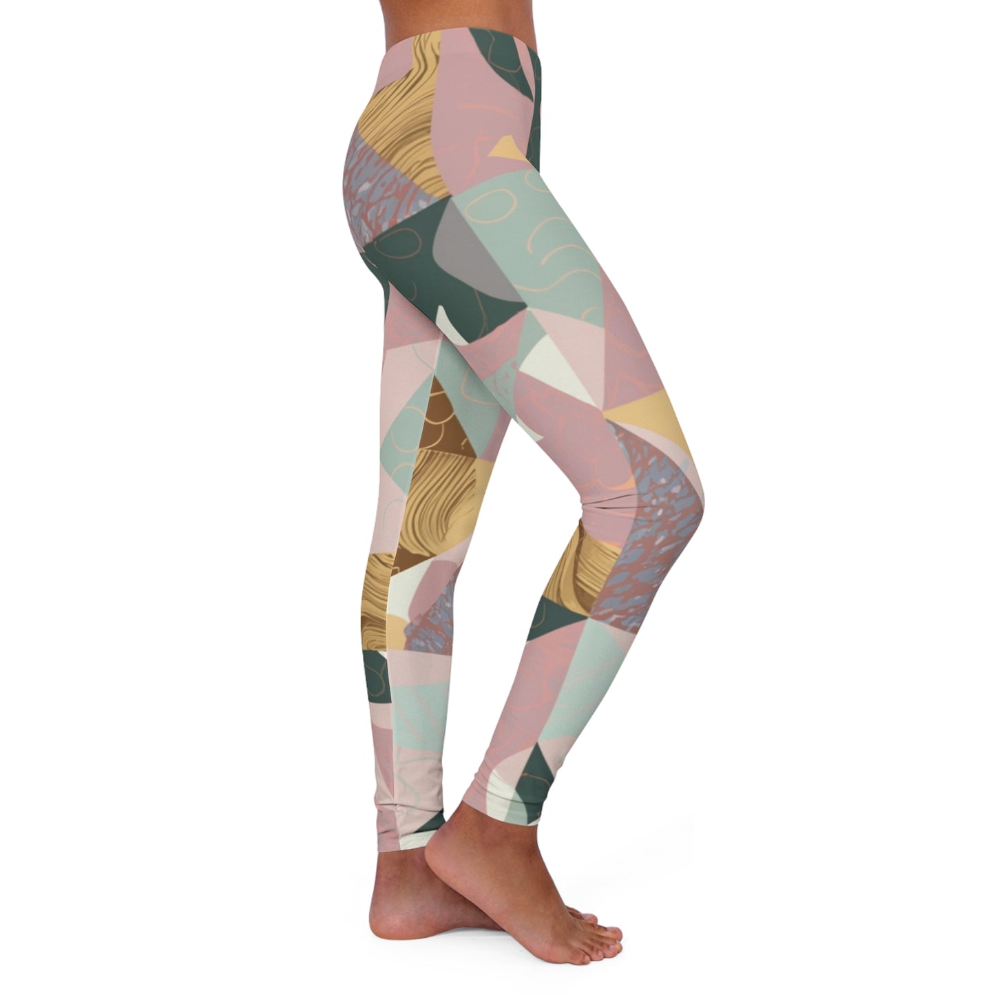 Women's Spandex Leggings - Colour Of Hope Design