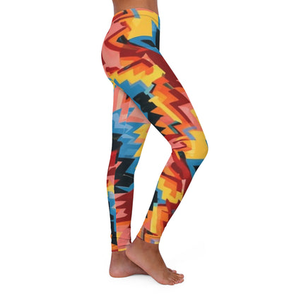 Women's Spandex Leggings - Boundless Compassion Design