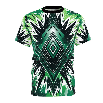 Unisex Cut & Sew Tee - Naija Tye Dye Design