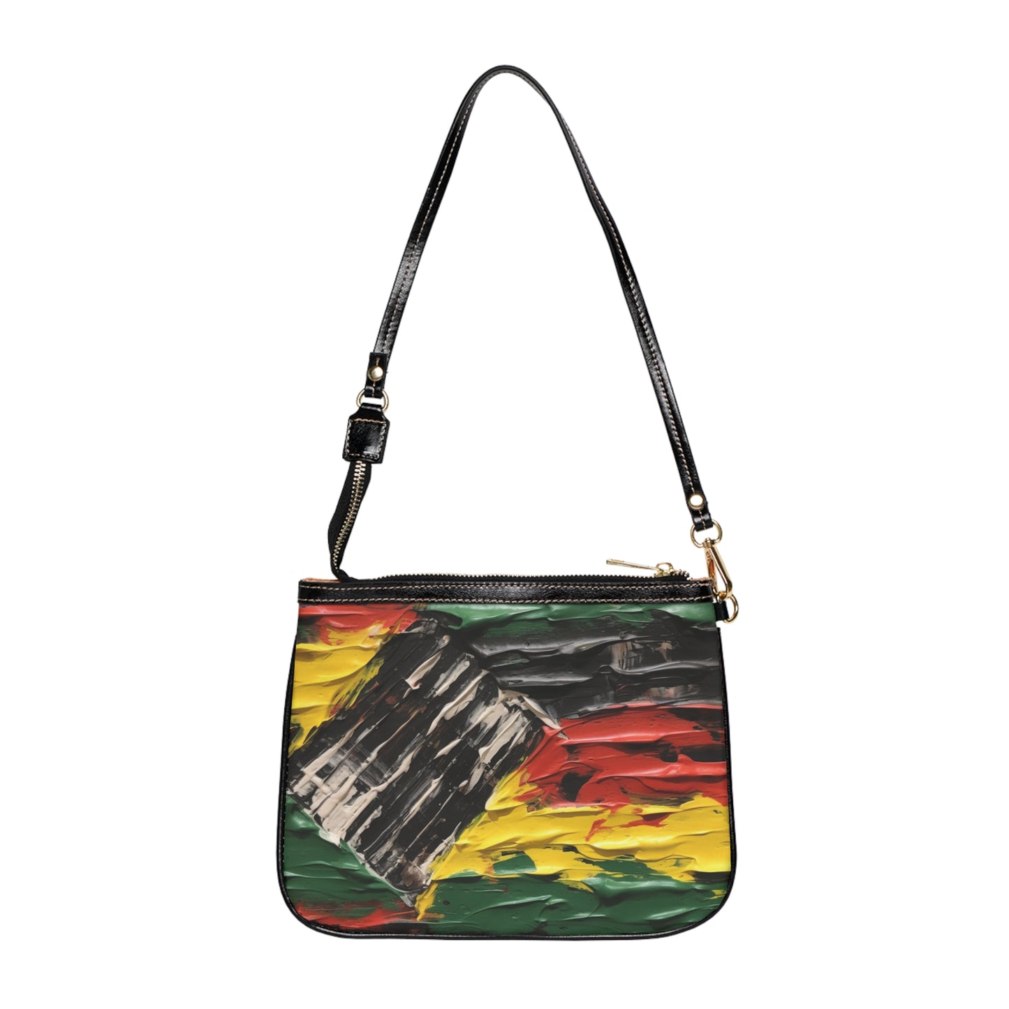 Small Shoulder Bag - Afro Abstract Design