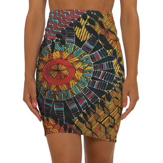 Women's Mini Skirt - Binga Kariba Design