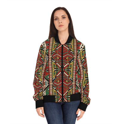 Women's Bomber Jacket - Guiding Path Design