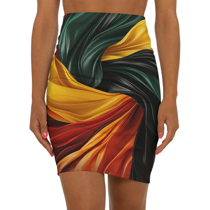 Women's Mini Skirt - Kingdom Tapestry Design