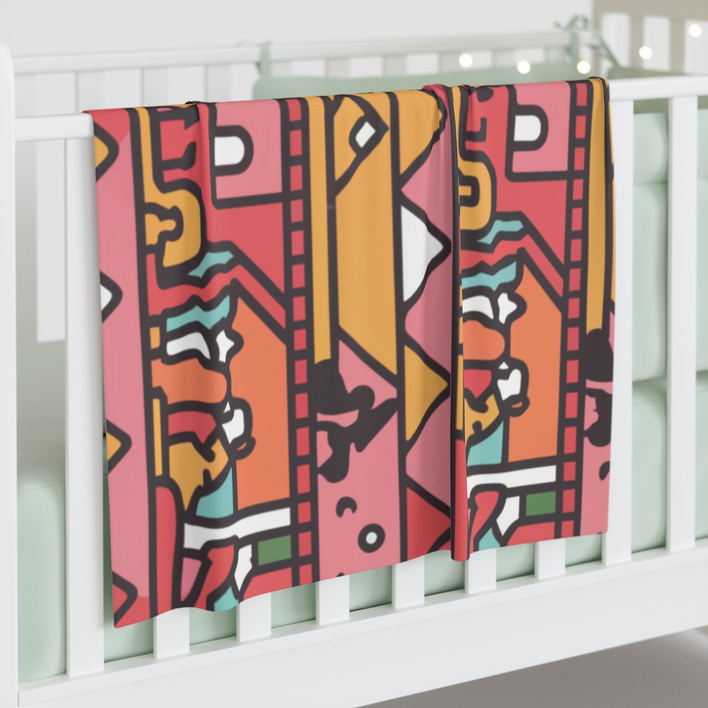 Baby Swaddle Blanket - Kanga Summer Design