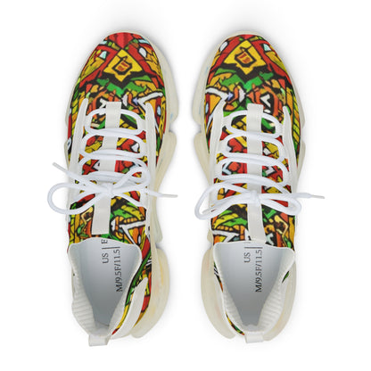 Men's Mesh Sneakers - Okavango Faith Design