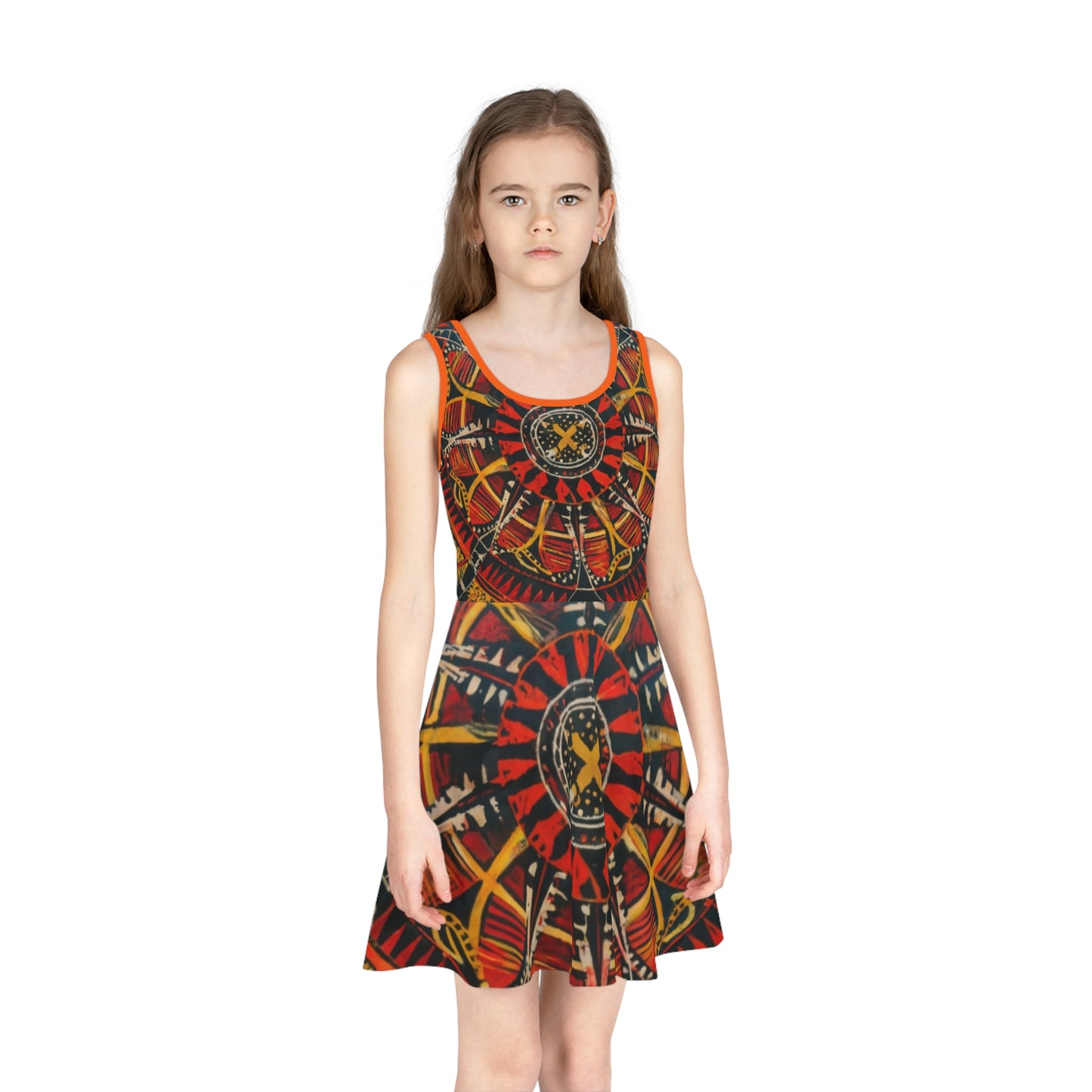 Sleeveless Sundress - "Sunburst of Hope Design - Malachi 4:2