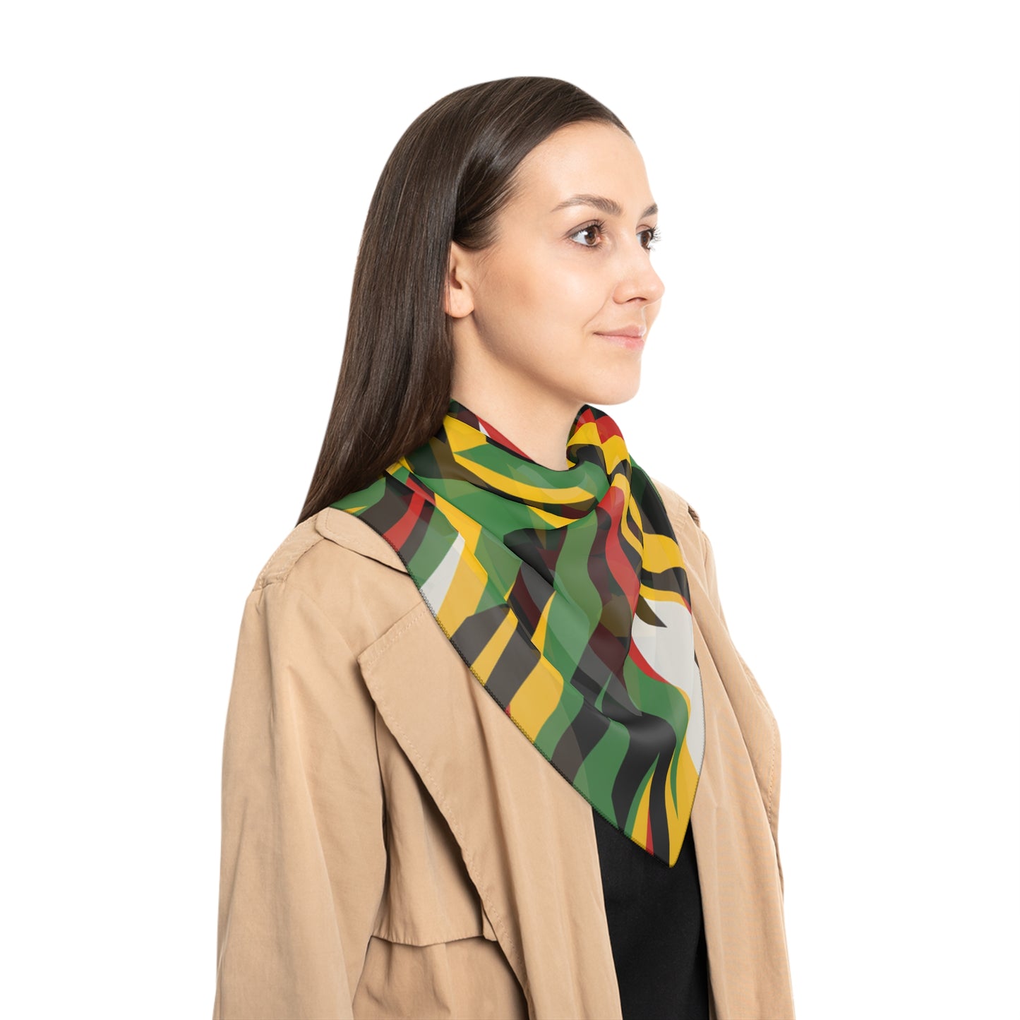 Unisex Poly Scarf - Menelik Design