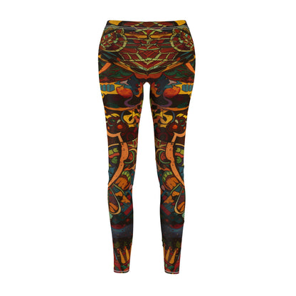 Women's Cut & Sew Casual Leggings - Radiance of Faith Design