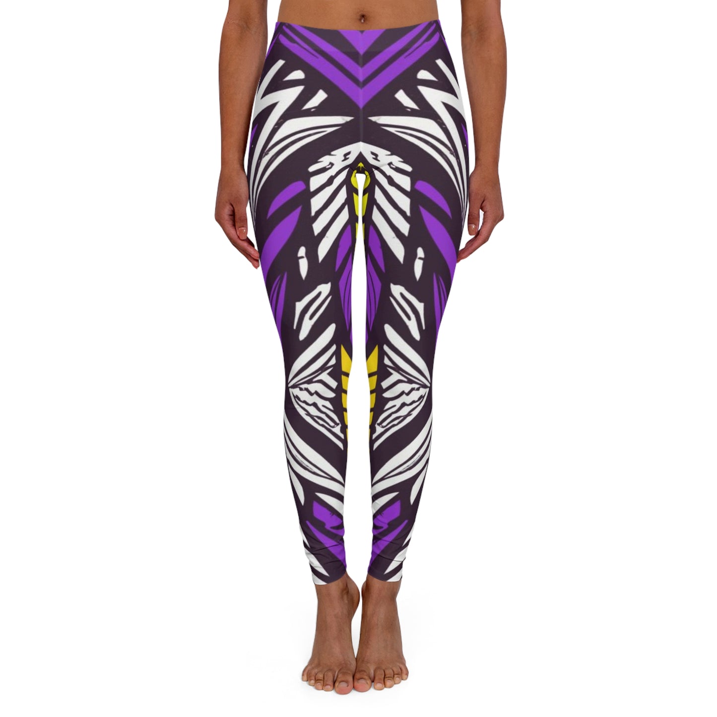 Copy of Women's Spandex Leggings - Hope Swirls Design