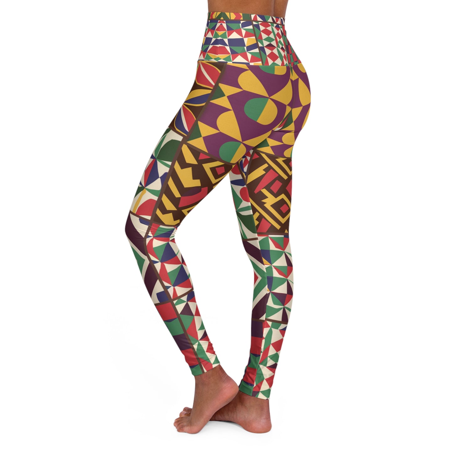 High Waisted Leggings - Radiance of Creation Design