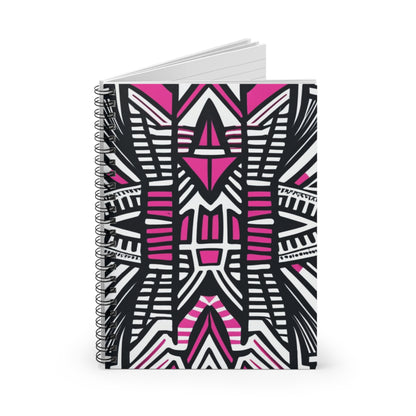 Spiral Notebook Ruled Line - Nkumbu Design