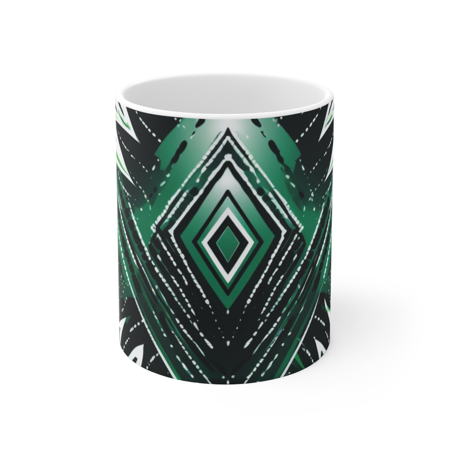 Ceramic Mug 11oz - Naija Tye Dye Design