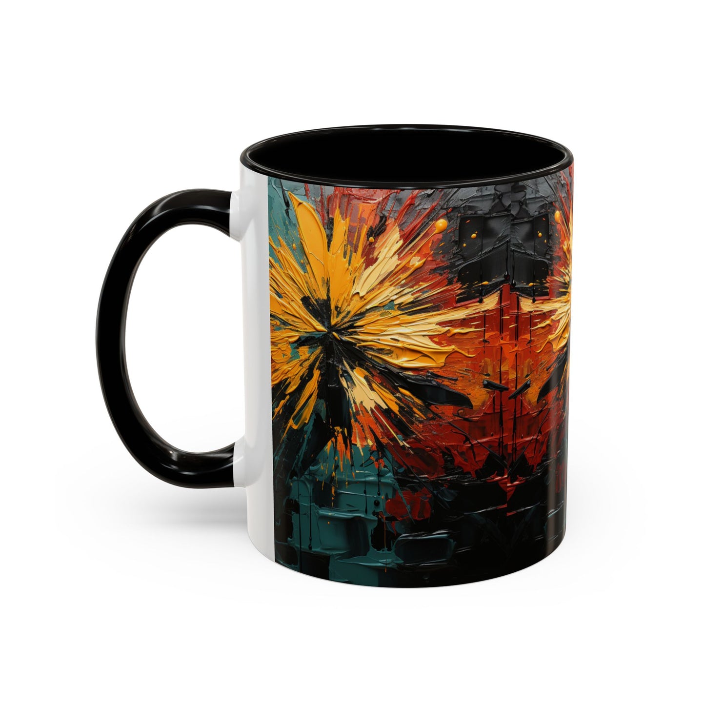 Colorful Mugs, 11oz - Afro Splash Design