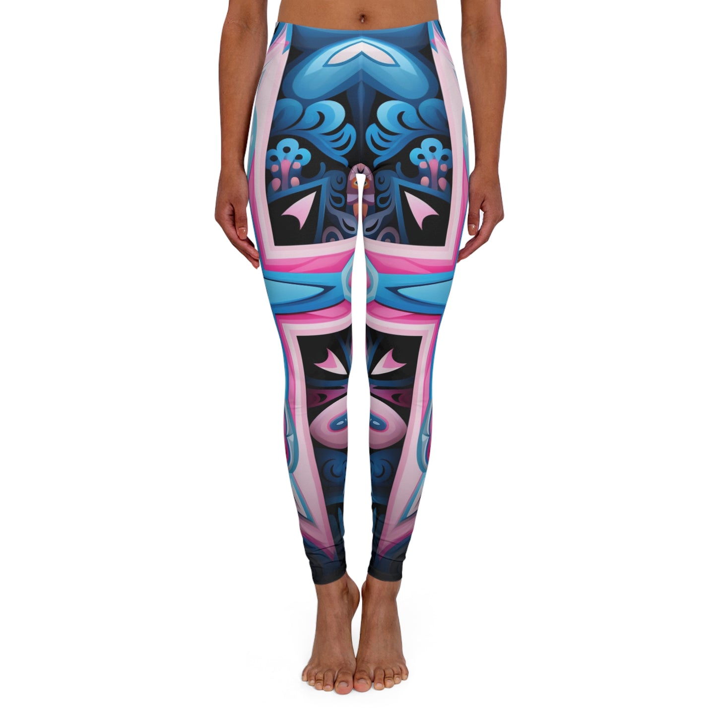 Women's Spandex Leggings - Hope & Confidence Design