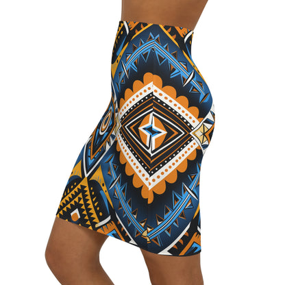 Women's Mini Skirt - Cubango Courage Design