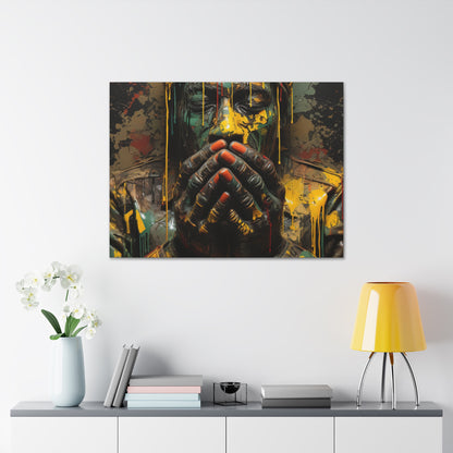 Canvas Gallery Wraps - Praying Warrior Design