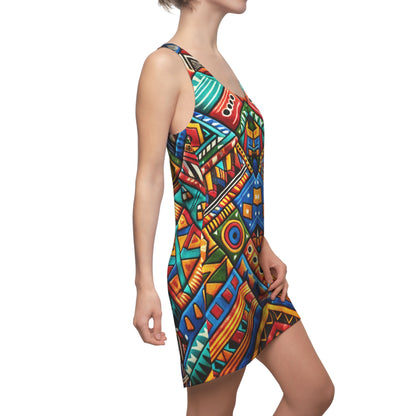 Women's Cut & Sew Racerback Dress (AOP) - Zalaleia Design